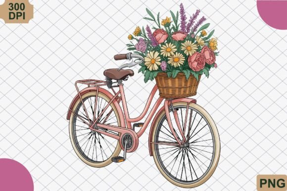 Bicycle with Flowers PNG: A Practical Guide for Digital Creators and Crafters