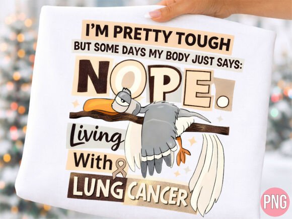 Empowering Voices: Creating Impact with the Tough Lung Cancer Warrior Quote PNG