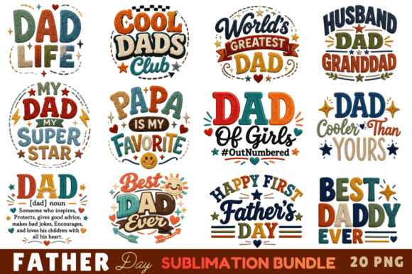Streamlining Custom Gift Creation with the Father Day Dad Quotes Sublimation Bundle