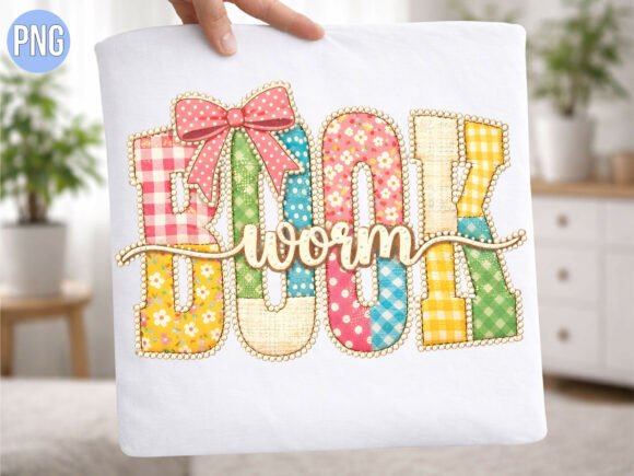 Unlocking Creative Potential with the Bookworm Patchwork Bow Aesthetic PNG
